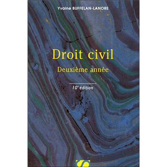 Droit civil 2ème année