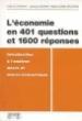 L'économie en 401 questions et 1600 réponses - Jacques Silber - (donnée non spécifiée)