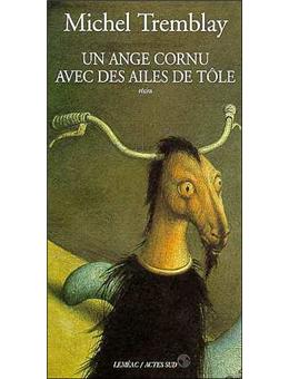 Un ange cornu avec des ailes de tôle - 1