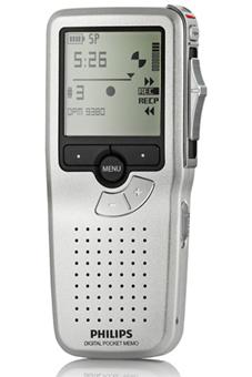 Philips Dictaphone Pocket Memo LFH-9380 avec Carte Mémoire - 1