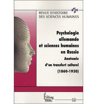 Rev.Hist Sc.H Psycho. allemand - RHSH21