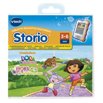 Jeux Storio et Storio 2 Vtech Dora - Tablettes educatives - Achat & prix |  fnac