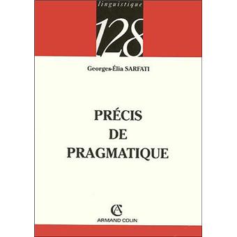 Pragmatique Pragmatique