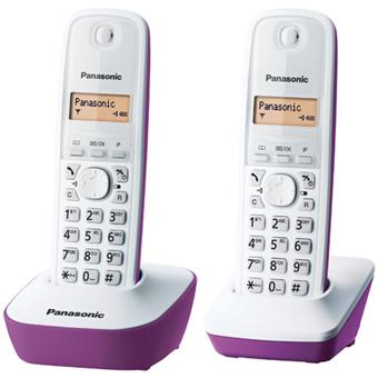 Panasonic KX-TGK220 - Téléphone sans fil - système de répondeur avec ID  d'appelant - DECT\GAP - (conférence) à trois capacité d'appel - noir - Téléphone  sans fil - Achat & prix