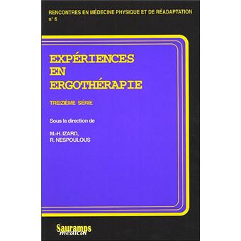 Experiences en ergotherapie 13eme serie