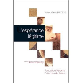 L'espérance légitime
