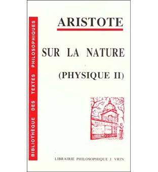 Sur la nature (Physique II)
