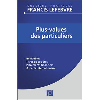 Plus values des particuliers