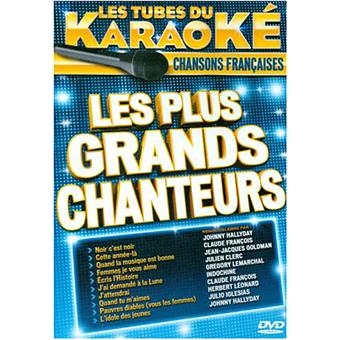 Les tubes du karaoké - Chanson française - DVD Zone 2 - tous les