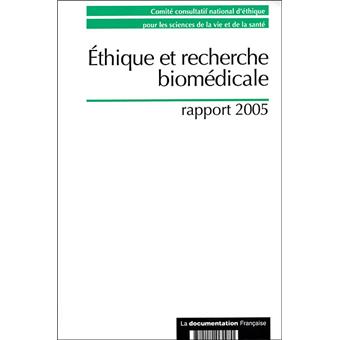 Ethique et recherche biomédicale