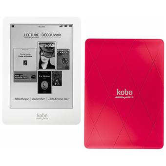 Liseuse numérique Kobo by Fnac - Kobo Glo Blanc/Rose - Liseuse eBook -  Achat & prix | fnac