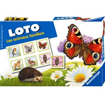 Ravensburger Loto Les Animaux Familiers Jeu De Strategie Achat Prix Fnac
