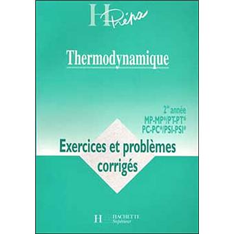 Thermodynamique mp-pc-psi