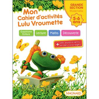 Lulu Vroumette 5 6 Ans Mon Cahier D Activites Lulu Vroumette Gs Collectif Broche Achat Livre Fnac