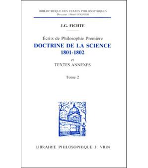 Écrits de philosophie première