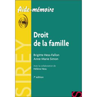 Droit de la famille