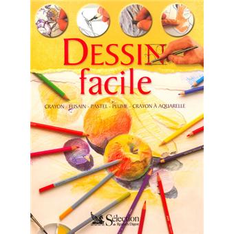 Dessin Facile Crayon Fusain Pastel Plume Crayon à Aquarelle