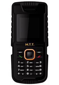M.T.T. Bazic V2 - Téléphone mobile - 128 x 128 pixels - CSTN - noir