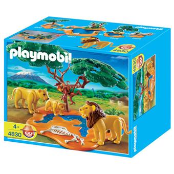 Playmobil - 4830 - Famille de lions avec singes - Playmobil - Fnac.be