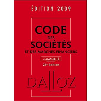 Code des sociétés et des marchés financiers