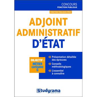 Adjoint administratif d'état - 1