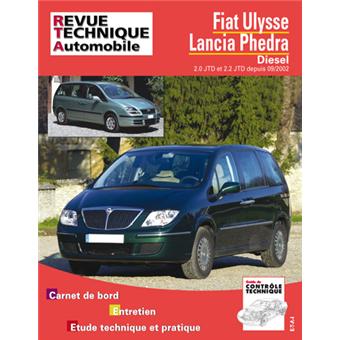 Revue technique automobile 863.2 Fiat Ulysse, Lancia Phedra