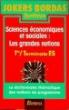 Sciences économiques et sociales 1ère et Term ES