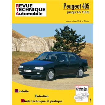 Revue technique automobile 726.2 Peugeot 405 E&D (87/97) TD fin de fabrication