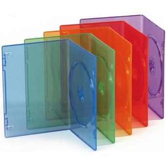 T'nB Single Slim Color - Boîtier DVD extra plat - capacité : 1 DVD - Mixage