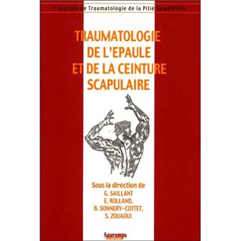 Traumatologie de  l epaule et de la ceinture scapulaire