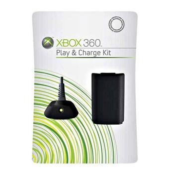 Microsoft Kit Play and Charge noir pour Xbox 360 ...