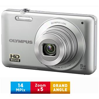 Appareil Photo Olympus VG-120 Rouge - 14 Mpx - Zoom Optique 3x - Fonctionnel (Occasion)