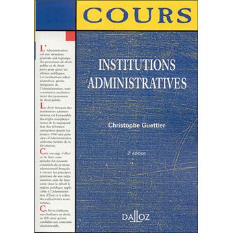 Institutions administratives
