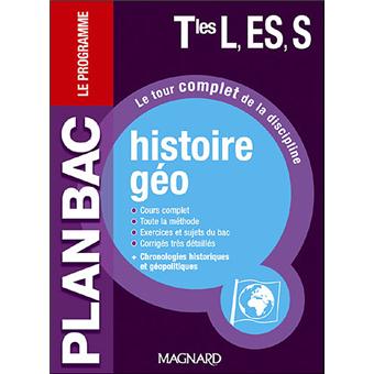 Histoire géographie Term L ES S
