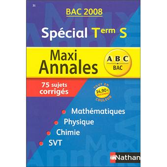 Maxi annales Term S