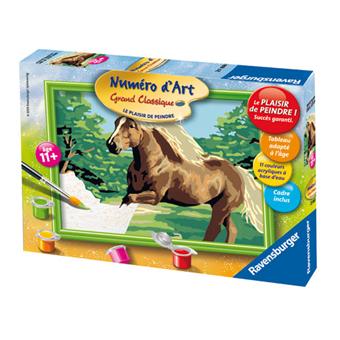Ravensburger Numero D Art Etalon Chocolat Peinture Achat Prix Fnac