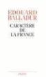 Caracteres de la france