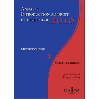 Introduction au droit et au droit civil