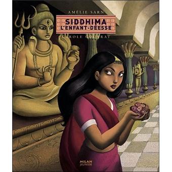 Couverture : Siddhima, l'enfant-déesse