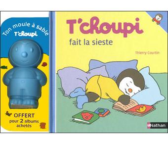 T Choupi Pack 2 Volumes Avec Un Moule A Sable T Choupi Offert Pack N2 T Choupi Moule A Sable Thierry Courtin Coffret Achat Livre Fnac