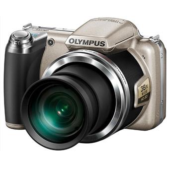 Olympus SP-810UZ - Appareil photo numérique - compact - 14.0 MP - 36x zoom optique - argent