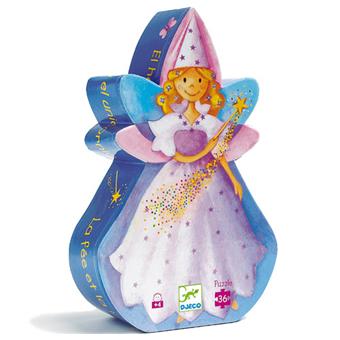 Djeco La Fée et La Licorne Puzzle 36 pcs