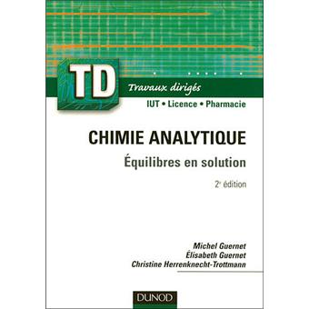 TD de chimie analytique