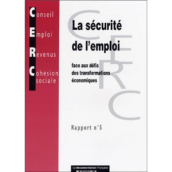 La sécurité de l'emploi face aux défis des tansformations