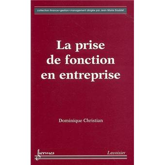La prise de fonction en entreprise