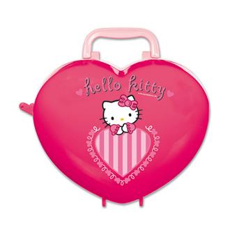 Giochi Preziosi Hello Kitty Federmäppchen – Mit 3 Reißverschlüssen & Voller Schulausstattung