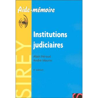 Institutions judiciaires