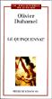 Le quinquennat - 1