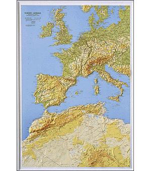 carte europe afrique du nord Europe Afrique du Nord Echelle au 1:5 000 000   broché   Collectif 