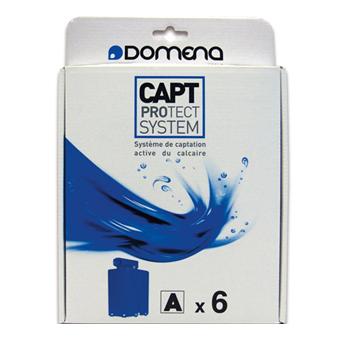 Pack 2 cassettes anti-calcaire Type A à système EMC centrale Domena